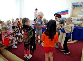 Передвижная выставка «История станицы Каменской» в детском саду №33